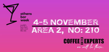 Coffee & Bar Experts at Athens Bar Show 2025 ~ Area 2 , No:210