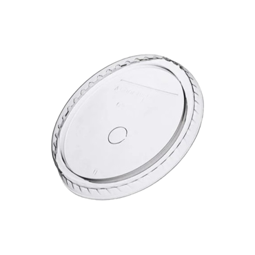 Καπάκι PET Flat Με Τρύπα 90mm 80τμχ