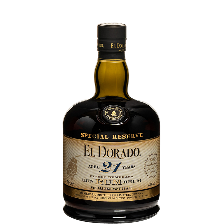 El Dorado Rum 21 Years Old 43% 700ml