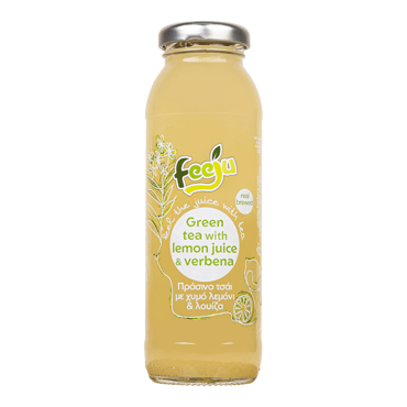 Feeju RTD Πράσινο Τσάι με χυμό Λεμόνι και Λουίζα 0.26lt