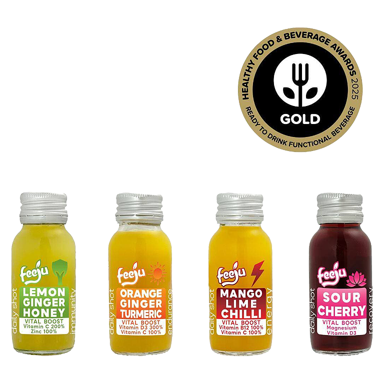 Feeju Shots Orange Ginger Turmeric 60ml