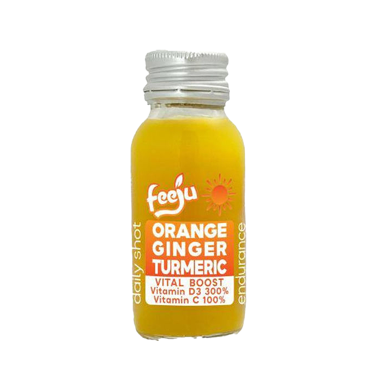 Feeju Shots Orange Ginger Turmeric 60ml