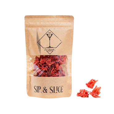Dried Hibiscus with sugar Garnish Sip & Slice 150gr