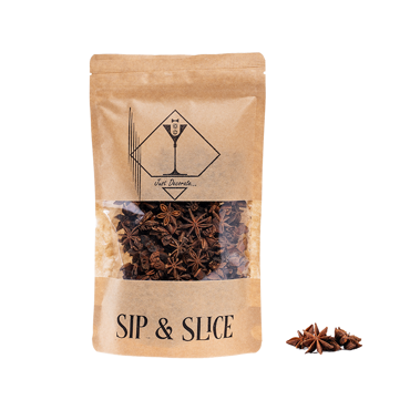 Dried Star Anise Garnish Sip & Slice 150gr