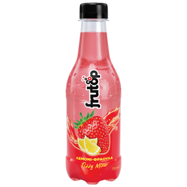 Frutop Λεμόνι Φράουλα Σόδα 330ml