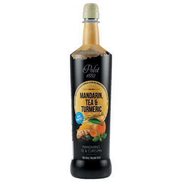 Σειρά Ευεξίας Μανταρίνι. Μήλο & Κουρκουμά Polot 1882 1lt