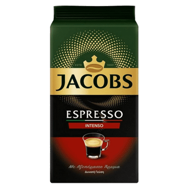 Jacobs Espresso Arabica Intenso Αλεσμένος 225gr Jacobs Espresso Arabica Intenso Αλεσμένος 225gr