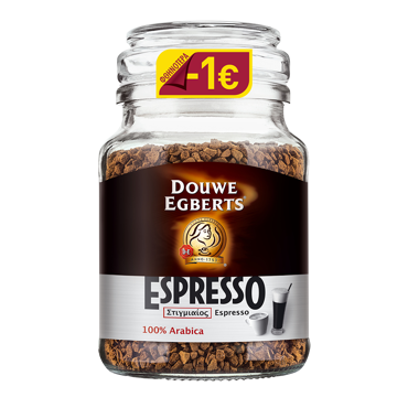 Douwe Egberts Στιγμιαίος Καφές Espresso 95gr