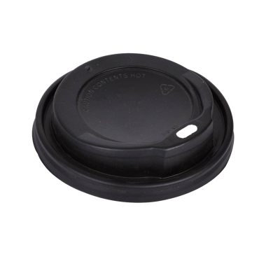 Lid Pacifier Black 90mm 100pcs