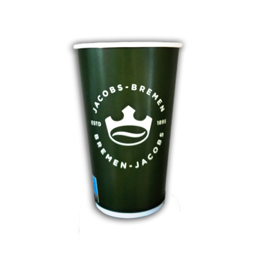 Ποτήρι Χάρτινο 12oz Κρύων Ροφημάτων Jacobs 50τμχ