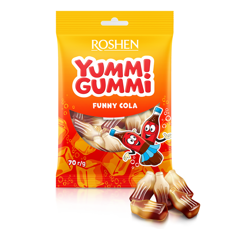Yummi Gummi Funny Cola 100gr