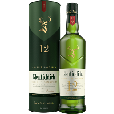 Glenfiddich 12 Years Old Ουίσκι 700ml 40%