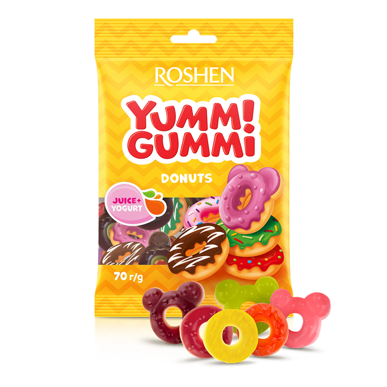 Yummi Gummi Donuts 70gr